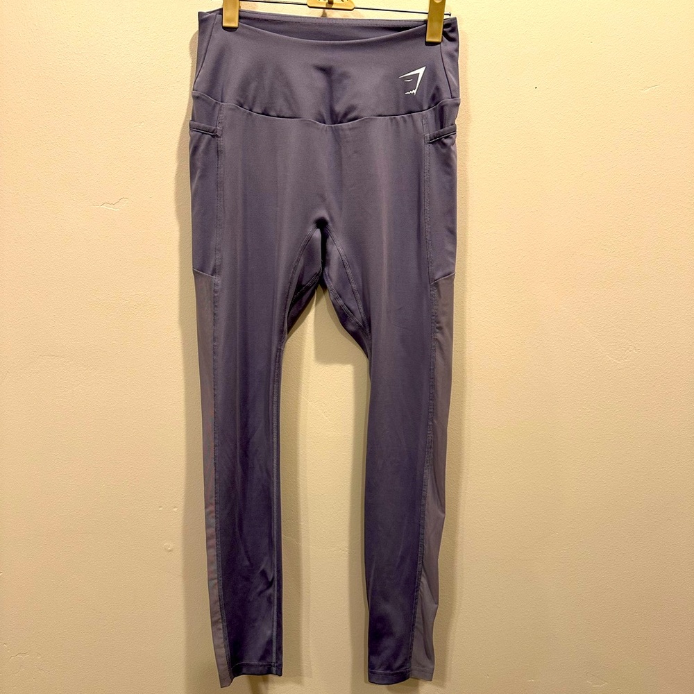 Gymshark light purple leggings Medium